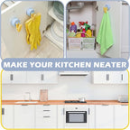 Geelin Dish Glove Clip with Suction Cup Easy Install Removable Blue Yellow - Image 4