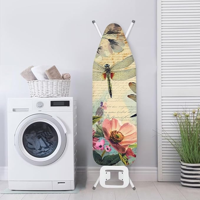 Dragonfly Ironing Board Cover and Pad 15x54 Inch, Iron Board Cover - Image 3