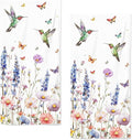Watercolor Wildflower Floral Hand Towels by qiuhuang