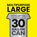 Glad Large 30 Gallon Trash Bags, Unscented Heavy Duty Garbage Bags, Forceflex - Image 5