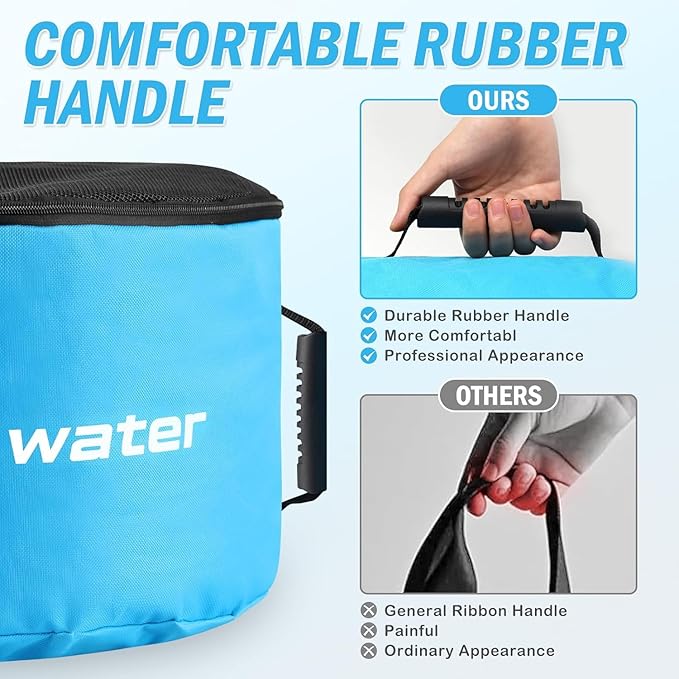 4 Pack RV Sewer Hose Storage, Visible Cover And Two-Way Zipper RV Hose Storage - Image 4