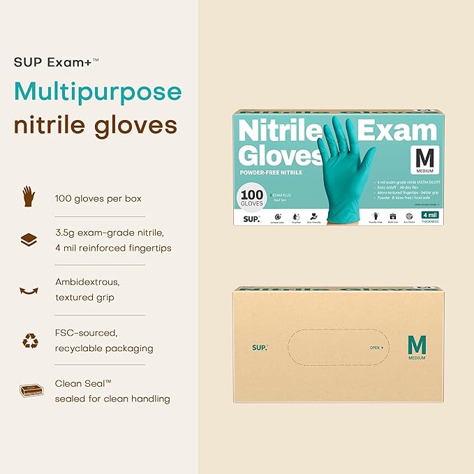 SUP Powder-Free Nitrile Gloves - Image 6