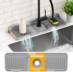 14.6 inch Faucet Mat for Kitchen Sink Splash GuardKitchen Sink Faucet Mat - Image 8