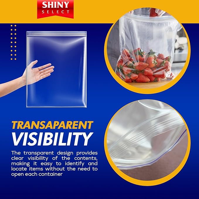 Extra X-Large Big 5 Gallon Storage Bags - Image 5