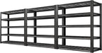 REIBII Garage Shelving 3200LBS, 5-Tier Storage Shelves, Adjustable Industrial Metal Shelving Unit for Garage, Basement, Pantry, Warehouse,Commercial, 36" W x 16" D x 72" H, 3 Pack by REIBII