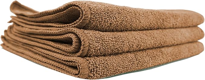 Chemical Guys MIC34403 Workhorse Professional Microfiber Towel, Tan 16" x 16" by ChemicalGuys