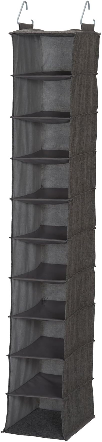 Household Essentials 10-Shelf Wide Hanging Shoe Organizer, Soft and Durable by HouseholdEssentials