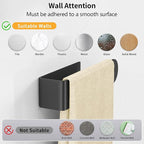 Adhesive Towel Holder, Self Adhesive Hand Towel Racks - Image 8