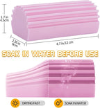 COBETE Damp Clean Duster Sponge, Reusable Damp Dusting Sponge Household Cleaning - Image 5