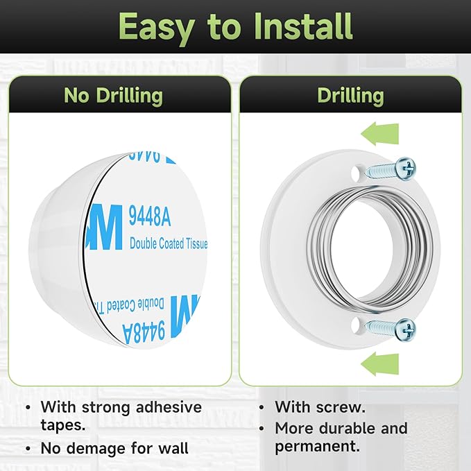 4PCS Door Stopper Wall Protector - Image 5