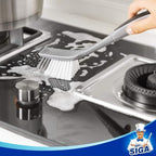 MR.SIGA Dish Brush with Non Slip Handle Built-in Scraper, Scrub Brush - Image 5