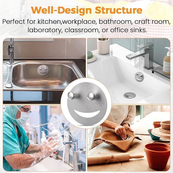 Sponge Holder, Stainless Steel Sink Caddy w/Suction Cup Installation, Sponge - Image 7