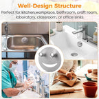 Sponge Holder, Stainless Steel Sink Caddy w/Suction Cup Installation, Sponge - Image 7