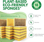 Natural Kitchen Sponges Pack of 18 - Image 2