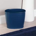 iDesign Slim Plastic Bathroom Trash Can, Small Garbage Bin - Image 7