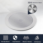 Shower Drain Hair Catcher 3.5 inch Small, Bathroom Sink Hair Stopper Sink Drain - Image 2