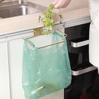 2 Pcs Large Stainless Steel Trash Bag Holder - Image 2