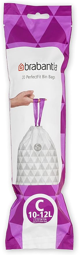 Brabantia PerfectFit Trash Bags Thick Plastic Trash Can Liners - Image 2