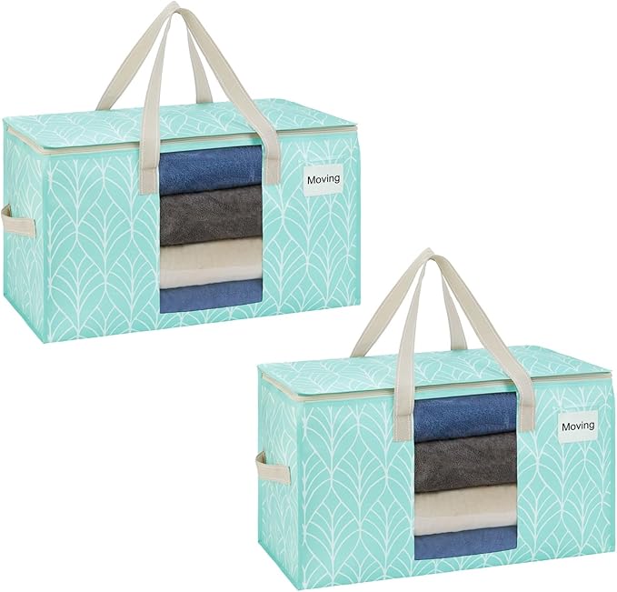 VENO 2 Pack Moving Bags, Storage Bins by Veno