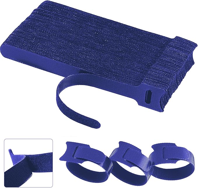 60 PCS 6 Inches Reusable Cable Ties, Wire Ties, Cord Organizer, Cable Organizer by CaliforniaJOS