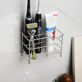 Stainless Steel Toothbrush Holder Stand, 5 Slots Toothpaste Holder by LUEXBOX