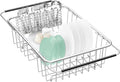 Large Dish Drainer Rack in Sink Adjustable, Expandable 304 Stainless Steel by Fanbsy