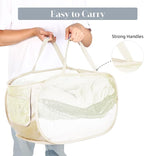 Durable Collapsible Laundry Baskets, Mesh Pop Up Laundry Hamper - Image 5