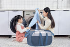 pop-up laundry basket，with Durable Handles collapsible Mesh laundry Hamper - Image 5