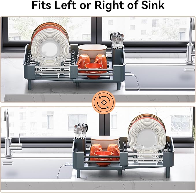 Stainless Steel Dish Drying Rack - Image 6