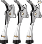 GroTheory 3 Pack Door Stoppers, 4 inch Kickdown Door Stops, Heavy Duty Door by GroTheory