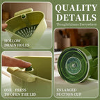 2026 New Suction Cup Sink Strainer | Corner Sink Strainer | Sinks Trash Food - Image 3