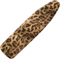 Brown Leopard Skin Ironing Board Cover and Pad Standard Size Elastic Edge by Pzuqiu
