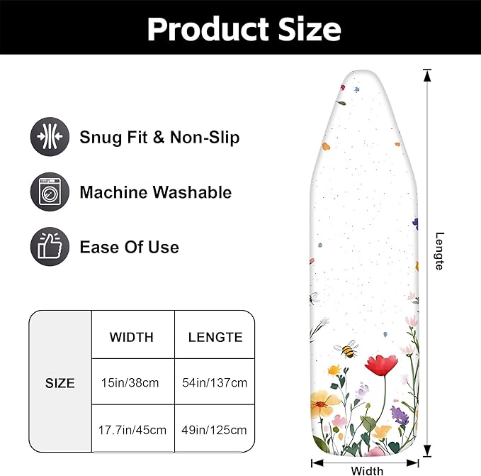 Ironing Board Cover for Crafting, Flat Decoration - Image 3