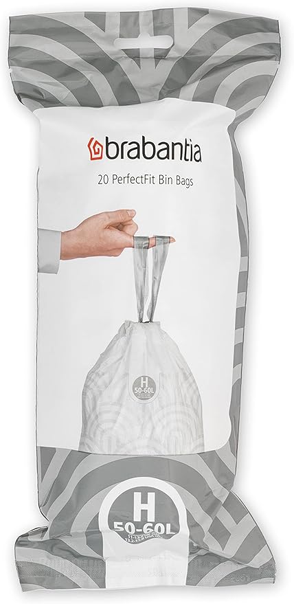 Brabantia PerfectFit Trash Bags Thick Plastic Trash Can Liners - Image 2