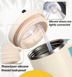 30oz Flip Straw Leak Proof Lid for Stanley Quencher, 30 oz Tumbler Lid - Image 4