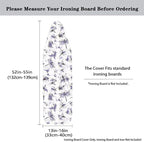 Purple Flowers Bird Ironing Board Cover and Pad Heat Insulation Covers Stain - Image 5