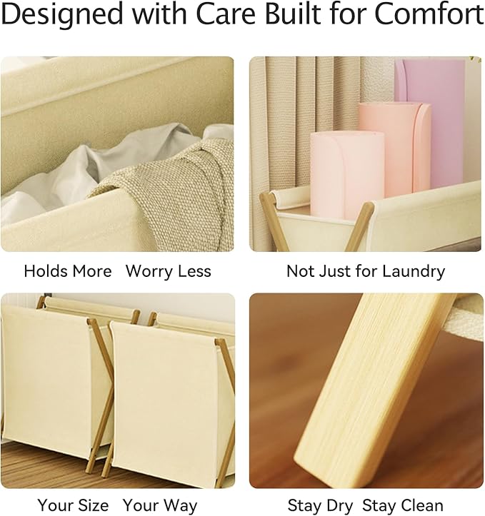 DUMDUM Simple, Eco-Friendly Foldable Laundry Hamper - Image 6