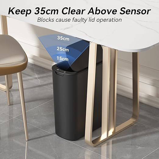 5 Gallon Bathroom Automatic Trash Can - Image 3