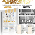 HOMELUX THEORY UPGRADED 6 Tiers Over The Door Organizer Hanging - Image 4