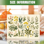 Floral Microfiber Dish Drying Mat XL - Image 2