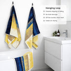 SEMAXE Colorful Bath Towel Set, 100% Cotton Bathroom Towels - Image 4