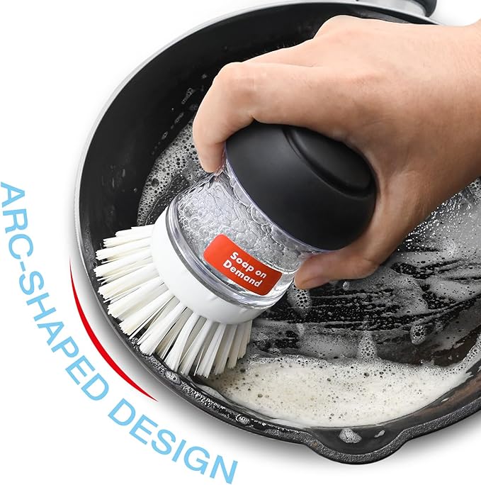 Palm Brush Refills for OXO Soap Dispensing Palm Brush, 8 Pack Palm Brush - Image 3