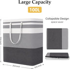 StorageRight Laundry Basket Hamper Large Collapsible Laundry Hamper - Image 2