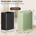 Slim Trash Can for Bathroom - Image 7