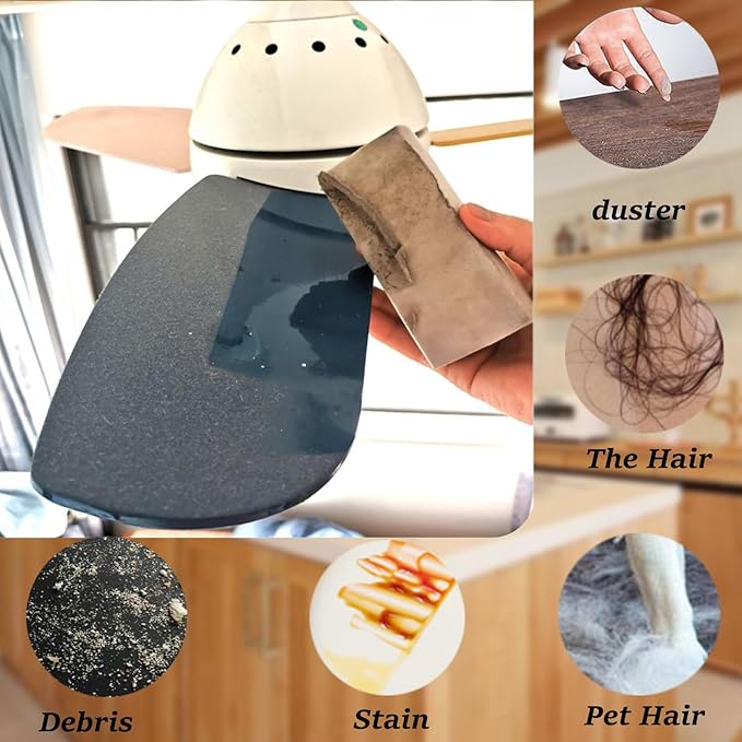 6-Pack Damp Clean Duster Sponge, Magic Sponge Eraser - Image 4