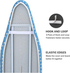 Ironing Board Cover and Pad Standard Size 15 x 54, 3 Pairs of Hook and Loop - Image 4