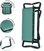 2-in-1 Garden Kneeler & Seat, Folding Seat w/EVA Foam Kneeling Pad & Removable Tools Pouch, Sturdy Steel Frame, No Assembly, Portable Heavy Duty Garden Stool for Women & Men - Image 6