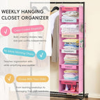 VERONLY Weekly Hanging Closet Organizer - Image 3