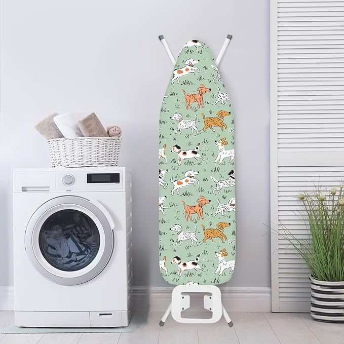 Ironing Board Cover, Ironing Mat, Dog Print Ironing Board Cover, Dog Ironing - Image 3