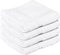 Towel and Linen Mart 100% Cotton- Wash Cloth Set -Pack of 4, Quick Dry by T+%26+L+Towel+and+Linen+Mart